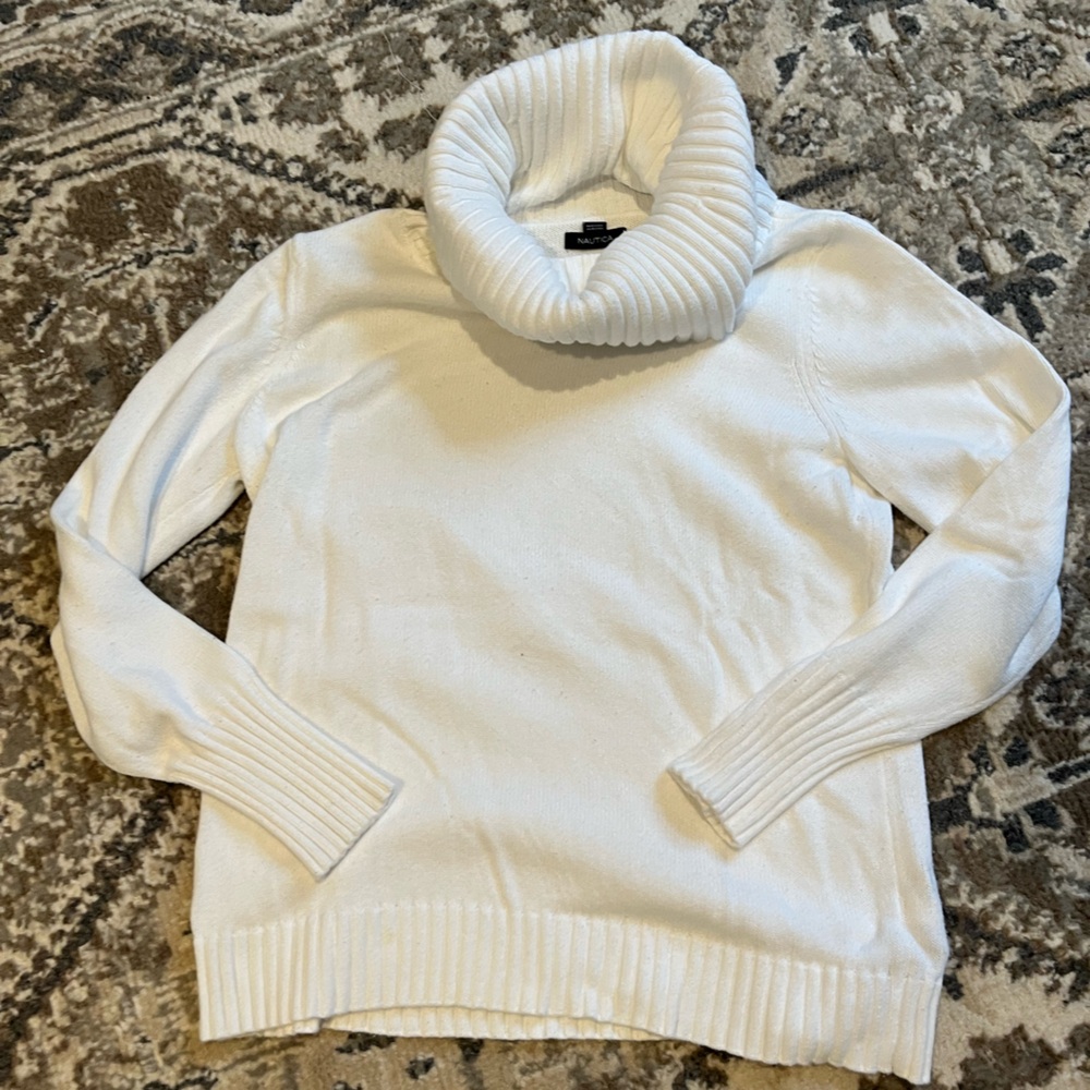 Nautica ladies large cotton sweater